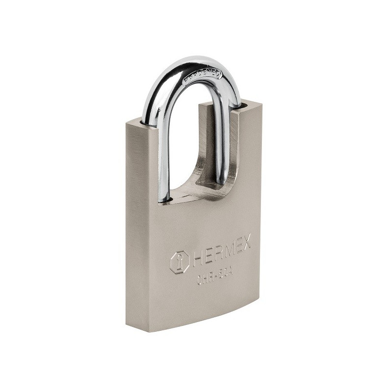  Candados Acorazado 50mm S6 Hierro 3llaves Anti-Ganzua Hermex 43313 16.610169 Candado Acorazado de Hierro 50mm Seguridad 6, cier