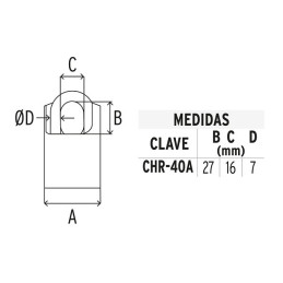  Candados Acorazado 40mm S5 Hierro 3llaves Anti-Ganzua Hermex 43312 13.983051 Candado Acorazado de Hierro 40mm Seguridad 5, cier