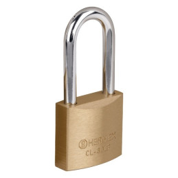  Candados 30mm S3 GanchoLargo 2llaves Hermex 23516 8.728814 Candado Pulido Basico arco largo 30mm Seguridad 3, Incluyen 2 llaves
