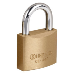  Candados 40mm S4 2llaves Hermex 23515 10.847458 Candado Pulido Basico 40mm Seguridad 4, Incluyen 2 llaves Tradicional, CL-40P 2