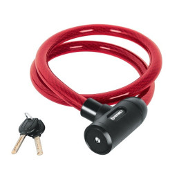 Cables de Seguridad con llave 20mm 1.20m, en acero con cubierta PVC, Incluyen 2 llaves tipo automotriz, CB-20 43921 Hermex 28.8