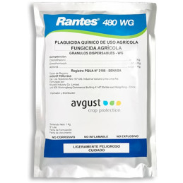  Rantes 1Kg, Chlorothalonil+Dimethomorph, Fungicida translaminar de movimiento sistemico, Avgust 68.644068 Rantes 1Kg, Chlorotha