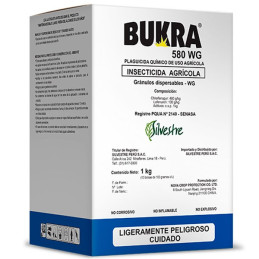  Bukra 1Kg, Chlorfenapyr+Lufenuron, Insecticida con accion de contacto e ingestion, Silvestre 480.508475 Bukra 1Kg, Chlorfenapyr
