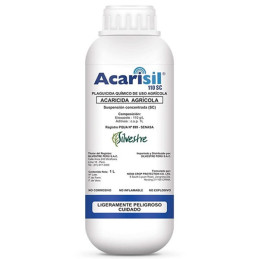 Acarisil 1L, Etoxazole, Acaricida accion sobre ninfas y larvas, inviabiliza posturas de acaros y arañitas rojas, Silvestre Silve