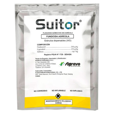  Suitor 100gr, Ciprodinil 25+Fludioxonil 37.5 WDG, Agrevo 54.237288 Suitor 100gr, Ciprodinil 25+Fludioxonil 37.5 WDG, Agrevo
Pro