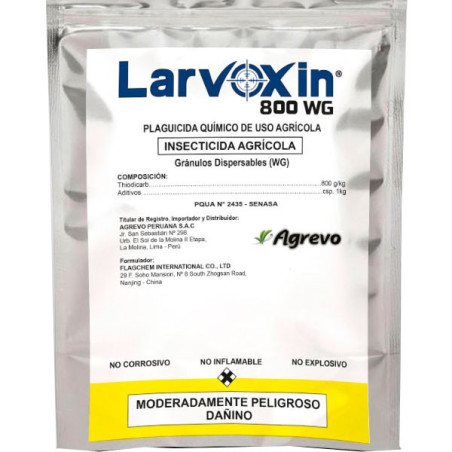  Larvoxin 500gr, Tiodicarb 80 WG, Controla Gusano Cogollero, Agrevo 119.491525 Larvoxin 500gr, Tiodicarb 80 WG, Controla Gusano 