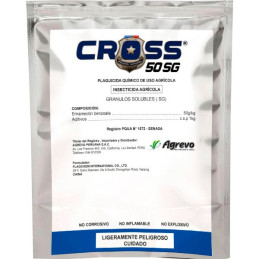  Cross 100gr, Benzoato de Emamectina 5 SG, Agrevo 9.830508 Cross 100gr, Benzoato de Emamectina 5 SG, Agrevo
Es un insecticida la