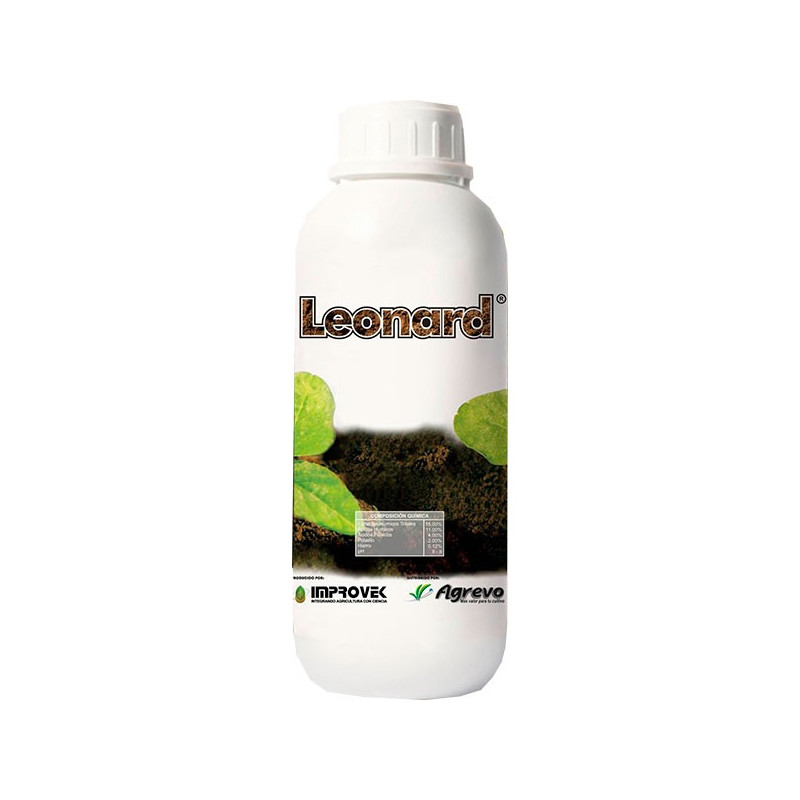  Leonard 1L, Acido Humico 15% SL, Acondicionadores de Suelo, Agrevo 15.254237 Leonard 1L, Acido Humico 15% SL, Acondicionadores 