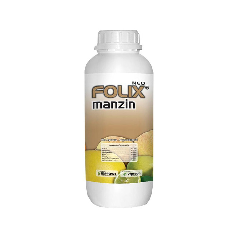  Folix Manzin 20L, Manganeso+Zinc+Aminoacido, Nutrientes Complejos, Agrevo 440.677966 Folix Manzin 20L, Manganeso+Zinc+Aminoacid
