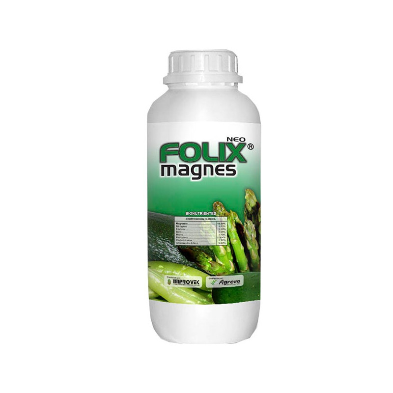  Folix Magnes 1L, Magnesio+Aminoacido, Nutrientes Complejos, Agrevo 22.881356 Folix Magnes 1L, Magnesio+Aminoacido, Nutrientes C
