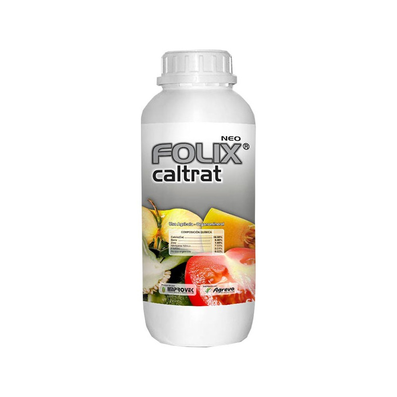  Folix Caltrat 5L, Calcio+Boro+Zinc+Aminoacido, Nutrinetes Complejos, Agrevo 129.661017 Folix Caltrat 5L, Calcio+Boro+Zinc+Amino
