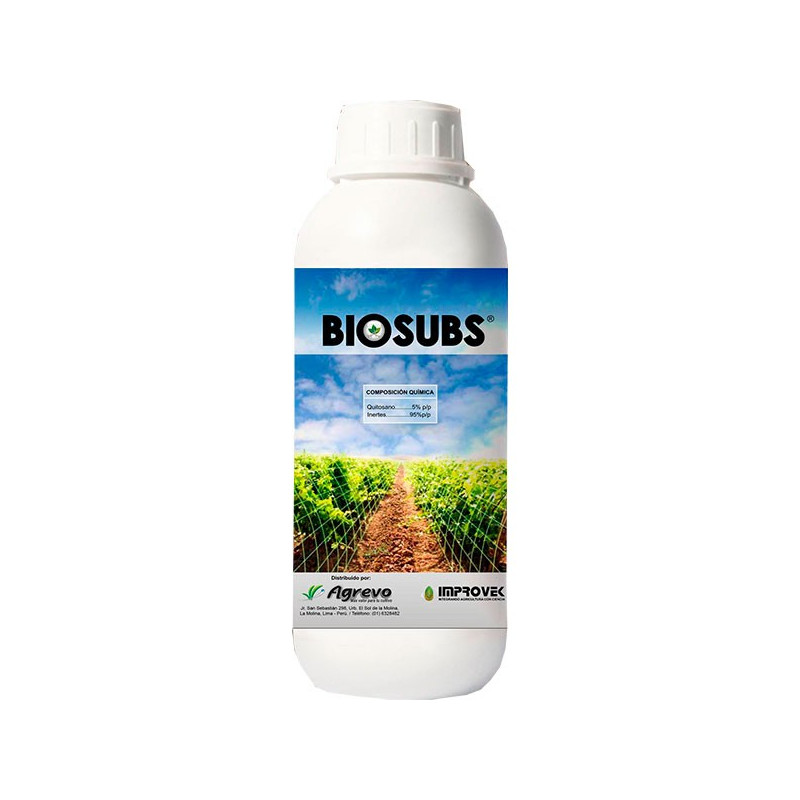  Biosubs 20L, Quitosano 5%, Inductores de Defensa, Agrevo 348.305085 Biosubs 20L, Quitosano 5%, Inductores de Defensa, Agrevo
BI