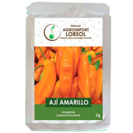  Aji Escabeche 2gr, Semillas de Aji Escabeche 4.5 Aji Escabeche 2gr, Semillas de Aji Escabeche
Variedad con plantas muy vigorosa