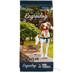  Engreidog Carnes y Cereales 15Kg, Alimento Caninos Adultos, Montana 161.864407 Engreidog Carnes y Cereales 15Kg, Alimento Canin