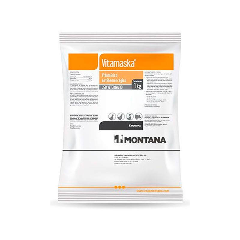  Vitamaska 1Kg, Vitamina A, Vitamina K, Antihemorrgico, Montana 122.881356 Vitamaska 1Kg, Vitamina A, Vitamina K, Antihemorrgico