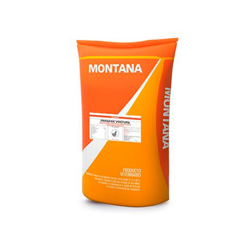  Proapak Postura 25Kg, Premezclas, Suplementos Vitaminicos y Minerales, Gallinas Postura, Montana 556.779661 Proapak Postura 25K