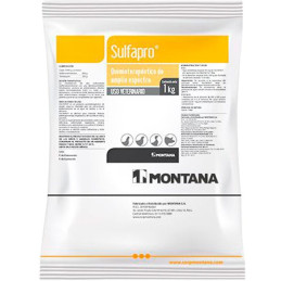  Sulfapro 1Kg, Quimioterapeutico Amplio Espectro, Administrar en Agua o Alimento, Montana 308.474576 Sulfapro 1Kg, Quimioterapeu