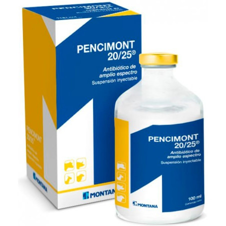 Pencimont 250ml, Penicilina G, Antibiotico Suspension Inyectable, Montana 111.864407 Pencimont 250ml, Penicilina G, Antibiotico