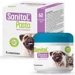  Sanitol Pasta 60gr, Pasta Cicatrizante, Vitamina E, Sangre de Grado, Oxido Zinc, Solucion Topica, Montana 42.372881 Sanitol Pas