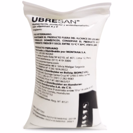 Ubresan Cojin X 100gr, Ungüento Desifectante Humectante Protector Antiinflamatorio Vitamina A y E, Montana-Ubresan Cojin X 100gr
