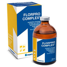  Florpro Complex 250ml, Florfenicol, Antibiotico Antiinflamatorio, Solucion Inyectable, Montana 126.271186 Florpro Complex 250ml