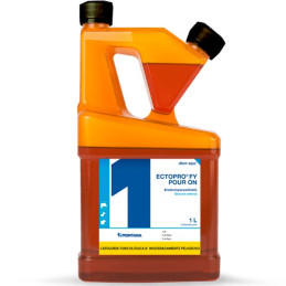  Ectopro Fy Pour On 500ml, Parasiticida Contra Garrapatas, Acaros, Piojos, Moscas, Solucion Externa, Montana 74.576271 Ectopro F