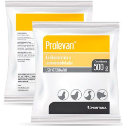  Prolevan 500gr, Antiparasitario, Antihelmintico e Inmunomodulador, Montana 233.050847 Prolevan 500gr, Antiparasitario, Antihelm