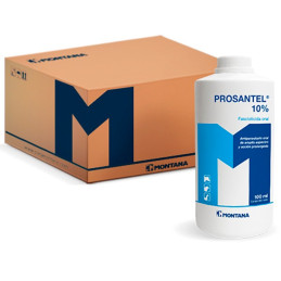  Prosantel 10% 100ml, Closantel, Antiparasitario Oral, Fasciolicida amplio espectro accion Prolongada, Montana 20.338983 Prosant