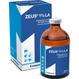  Zeus 1% LA 10ml, Ivermectina 1% Antiparasitario larga accion, Solucion Inyectable, Montana 8.474576 Zeus 1% LA 10ml, Ivermectin