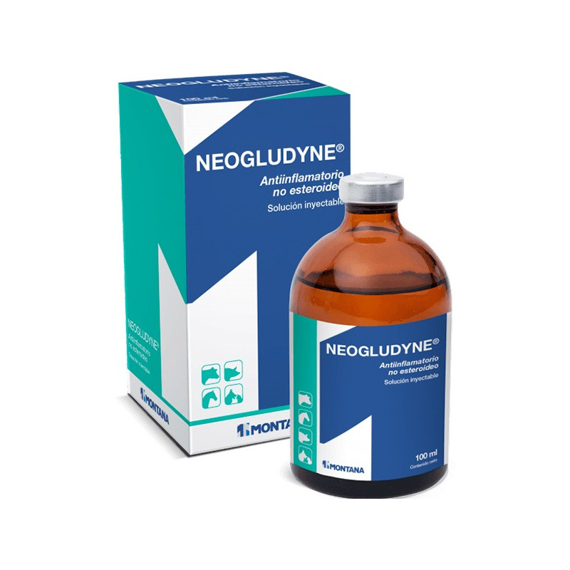  Neogludyne 50ml, Flunixin, Antiinflamatario no esteroideo, Solucion Inyectable, Montana 38.983051 Neogludyne 50ml, Flunixin, An