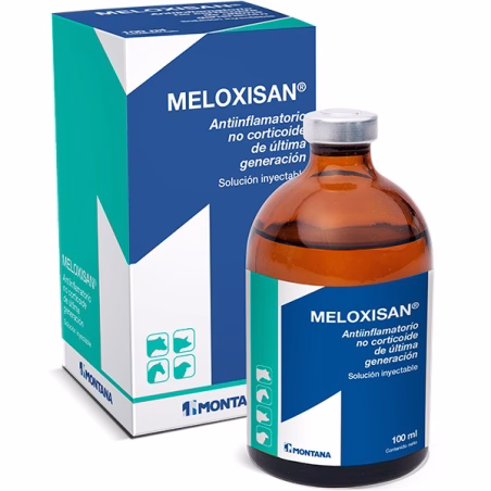Meloxisan 250ml, Antiinflamatorio no corticoide, Solucion Inyectable, Montana Montana-Meloxisan 250ml, Antiinflamatorio no corti