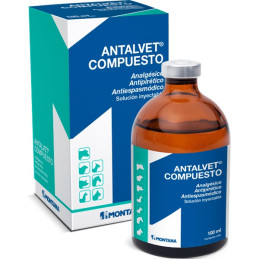  Antalvet 250ml, Meloxicam, Analgesico  Antiespasmodico, Disminuye Dolor, Controla Fiebre, Solucion Inyectable, Montana 98.30508