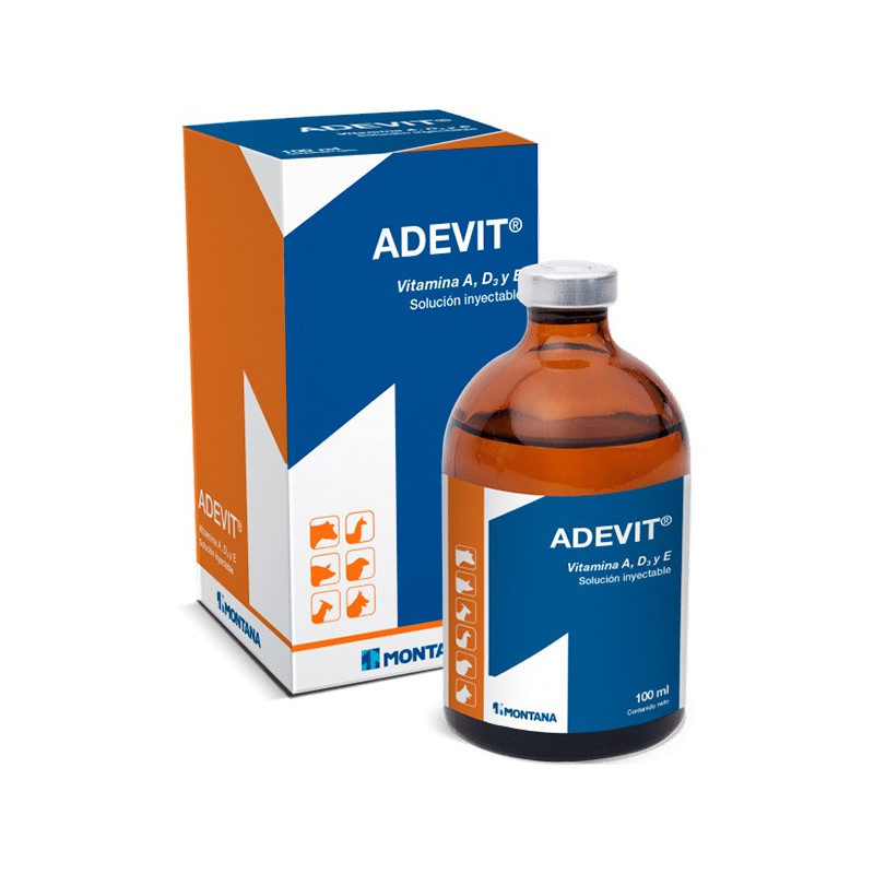  Adevit 250ml, Vitamina A, D3 y E, Solucion Inyectable, Montana 137.288136 Adevit 250ml, Vitamina A, D3 y E, Solucion Inyectable