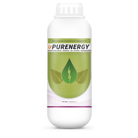  Purenergy 1L, Bioestimulante con aminoacidos libres, nitrogeno, acidos carboxilicos, Neoagrum 43.220339 Purenergy 1L, Bioestimu