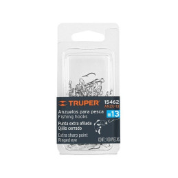  Anzuelo para Pesca #13 Blister 100Piezas, Truper 15462 8.559322 Anzuelo para Pesca N13 Blister 100Piezas, Truper 15462


Puntas