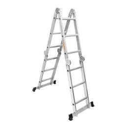 Escaleras Multiposicion 12 Peldaños T1 Max4.6m P12.2kg Aluminio, Truper 100495 360.169492 Escaleras Multiposicion 12 Peldaños A
