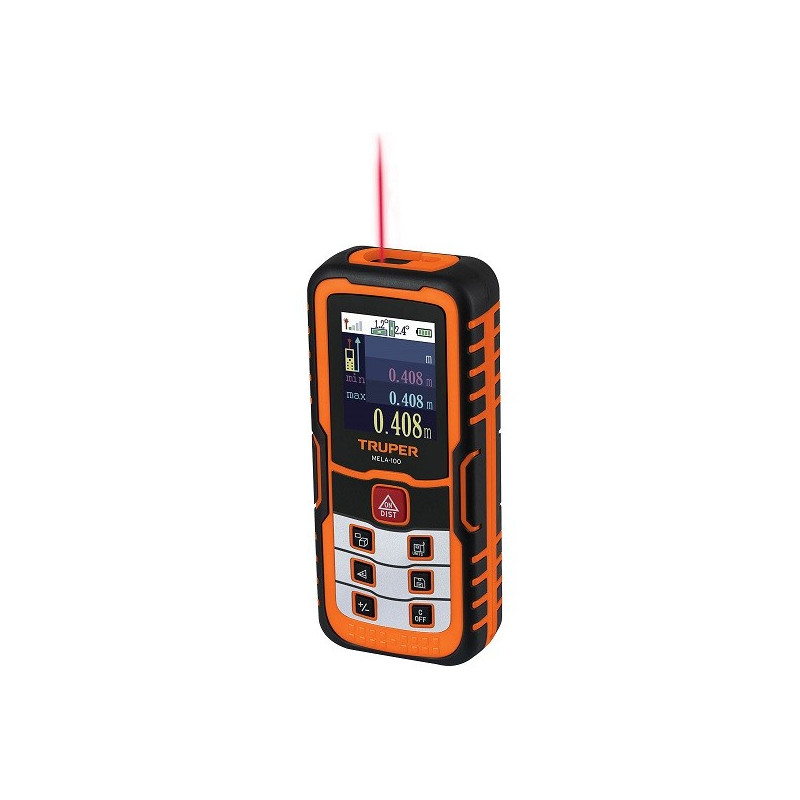  Medidor Laser de distancia 100m 2AAA Apagado Automatico, Truper 100374 257.627119 Medidor Laser de distancia 100m 2AAA Apagado 
