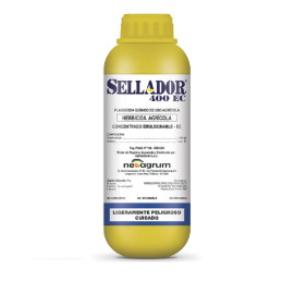  Sellador 10L, Pendimethalin, Herbicida pre-emergente malezas anuales, gramineas y de hoja ancha, Neoagrum 377.118644 Sellador 1