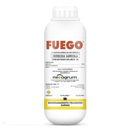  Fuego 1L, Glifosato, Herbicida sistemico no selectivo post-emergente, Neoagrum 20.338983 Fuego 1L, Glifosato, Herbicida sistemi