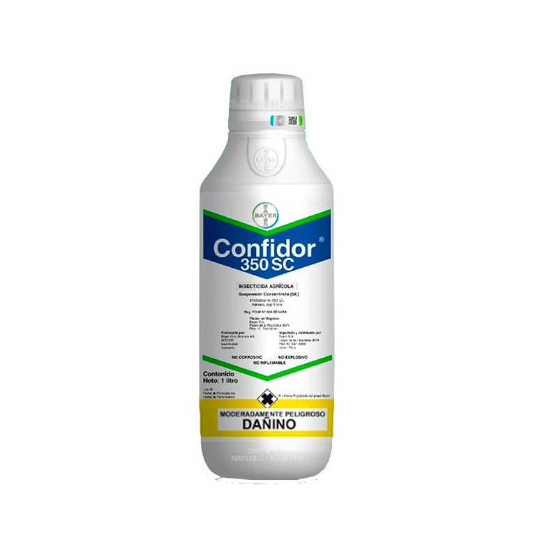 Confidor 350 SC 1L, Imidacloprid 350 g/L Insecticida Accion sistemico, Bayer 172.881356 Confidor 350 SC 1L, Imidacloprid 350 g/ Confidor 350 SC 1L, Imidacloprid 350 g/L Insecticida Accion sistemico, Bayer 172.881356 Confidor 350 SC 1L, Imidacloprid 350 g/