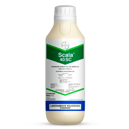  Scala 1L, Pyrimethanil 400 g/L Fungicida Accion sistemica preventivo y curativo, Bayer 228.813559 Scala 1L, Pyrimethanil 400 g/