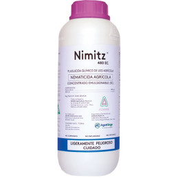  Nimitz 1L, Fluensulfone, Nematicida selectivo de contacto, Agroklinge 786.440678 Nimitz 1L, Fluensulfone, Nematicida selectivo 