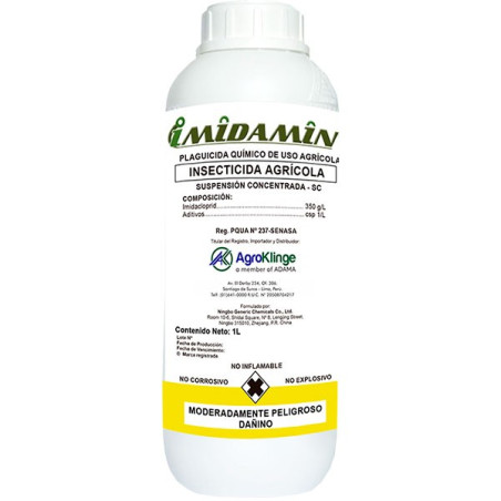  Imidamin 1L, Imidacloprid, Insecticida accion contacto e ingestion, Agroklinge 92.372881 Imidamin 1L, Imidacloprid, Insecticida