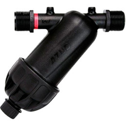 Filtro de Agua Modular 100 PP 2" M-BSP, 130micrones 120Mesh Anillos Ranurado, Azud 63.559322 Filtro de Agua Modular 100 PP 2" M