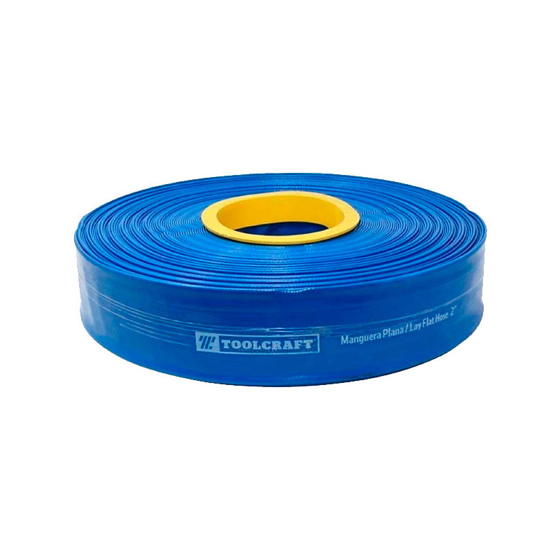  Manguera Plana 2" x50m Para Bomba de Agua Toolcraft TC5295 187.288136 Manguera Plana 2" x50m Para Bomba de Agua Toolcraft TC529