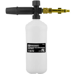  Espumadora para Hidrolavadora 1L 1/4" BoquillaAjustable Toolcraft TC6041 76.271186 Espumadora para Hidrolavadora 1L 1/4" Boquil