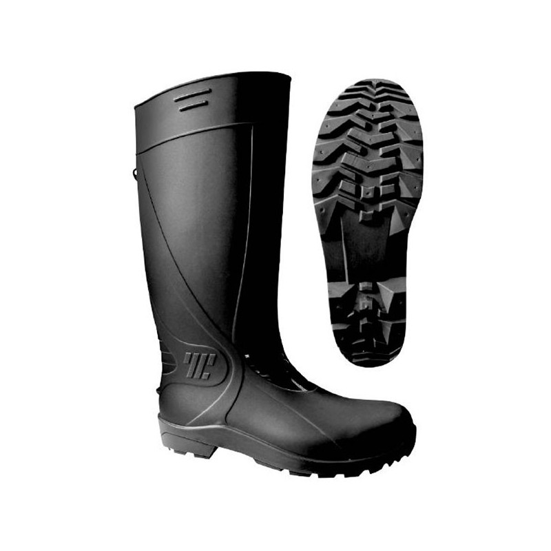  Botas de Caucho Talla 39 Jardinera Negra de Hule N25 Toolcraft TC5163 39.830508 Botas de Caucho Talla 39 Jardinera Negra de Hul