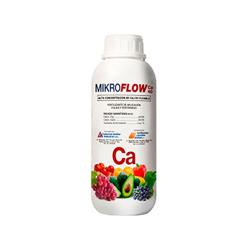  Mikroflow Ca40 1L, Calcio, Fertilizante Foliar, CAISAC 33.050846 Mikroflow Ca40 1L, Calcio, Fertilizante Foliar, CAISAC
MIKROFL