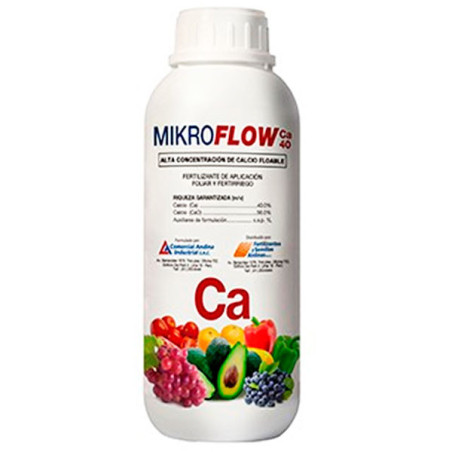  Mikroflow Ca40 1L, Calcio, Fertilizante Foliar, CAISAC 33.050846 Mikroflow Ca40 1L, Calcio, Fertilizante Foliar, CAISAC
MIKROFL
