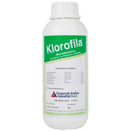  Klorofila 4L, Magnesio+Microelementos, Fertilizantes foliares, CAISAC 74.576271 Klorofila 4L, Magnesio+Microelementos, Fertiliz